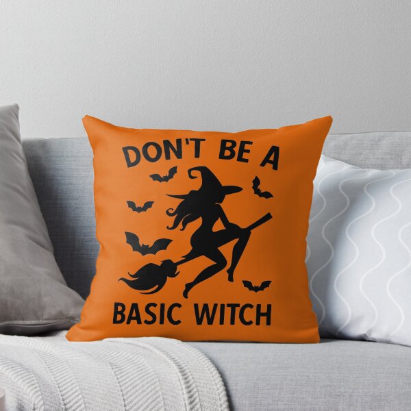 Item preview, Don't Be A Basic Witch. Halloween, Funny Halloween, Witch Quote designed and sold by DesignHouse07.