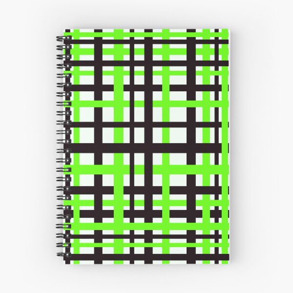 Item preview, Interlocking Stripes Black White Green designed and sold by blakcirclegirl.