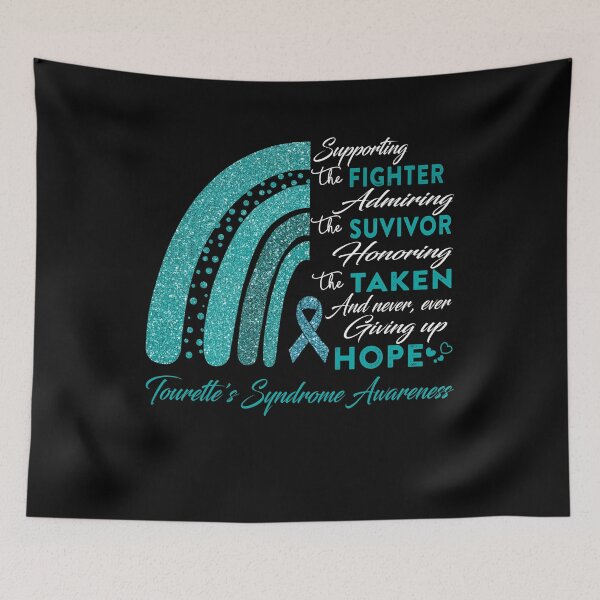 Item preview, Tourette's Syndrome Warrior Supporting Fighter Tourette's Syndrome Awareness designed and sold by Gillosina.
