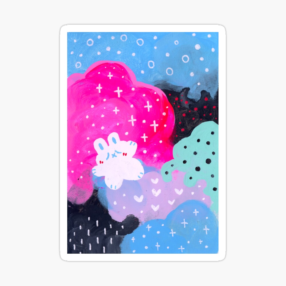 space bunny iPhone Case