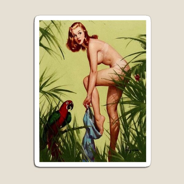 Item preview, 50s Nude Girl Poster designed and sold by martinezArts.