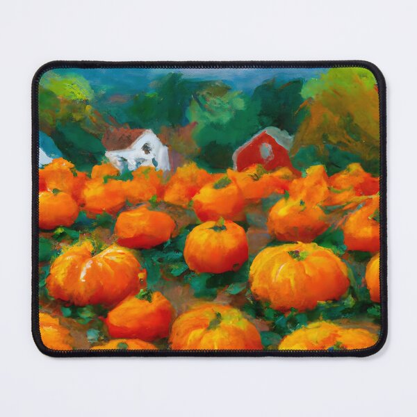 Item preview, Pretty Pumpkin Farm designed and sold by priddypaintings.