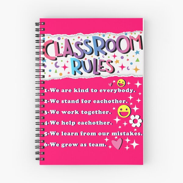 Item preview, Classroom rules - classroom management and social emotional learning designed and sold by Vivid-wear.