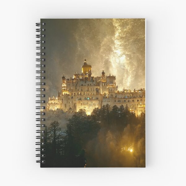 Artikelvorschau, Gruseliges Schloss mit Blitz Nr. 4 entworfen und verkauft von MyArtonStuff.