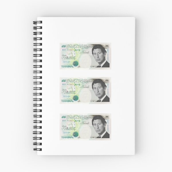 Item preview, King Charles III bank notes designed and sold by POPCulturejb.