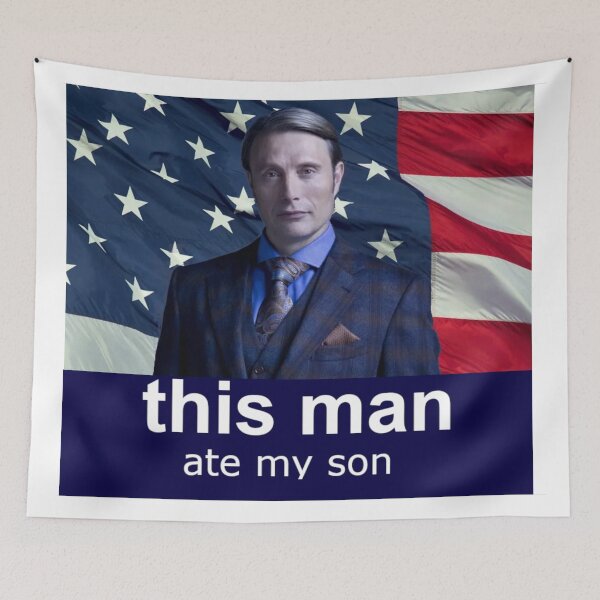Item preview, This man ate my son Hannibal designed and sold by small-werewolf.