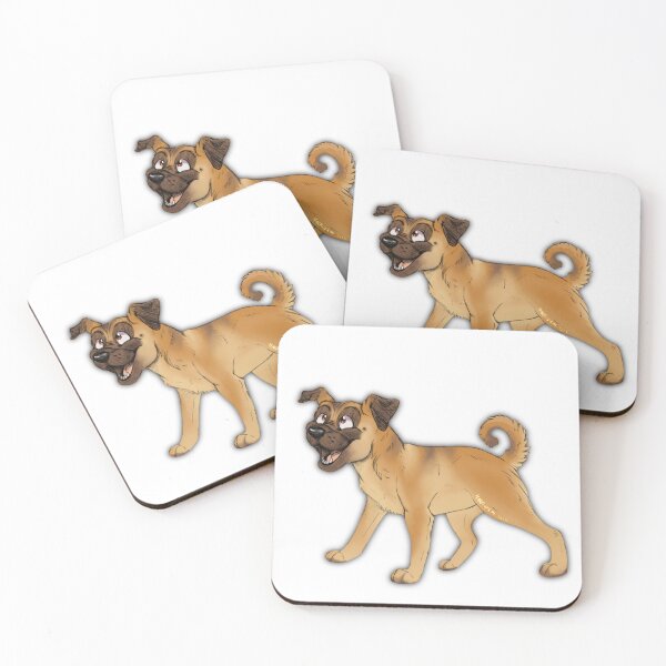 Item preview, Cute Happy Puppy Dog Design designed and sold by HarpWyrmDraws.
