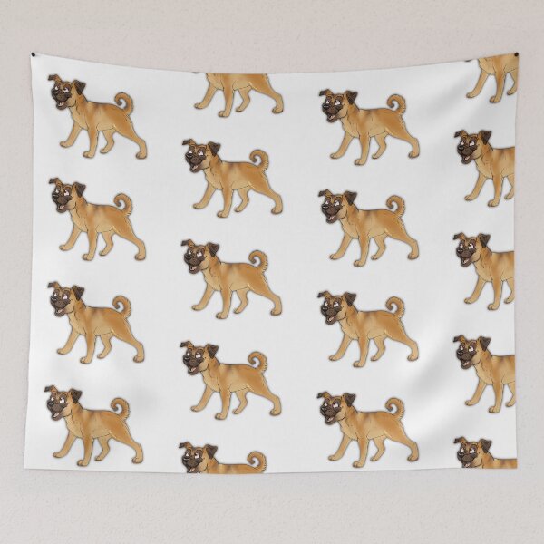 Item preview, Cute Happy Puppy Dog Design designed and sold by HarpWyrmDraws.