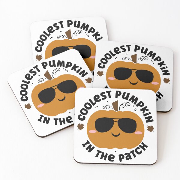 Item preview, Coolest Pumpkin in The Patch Halloween Cute and Funny Design designed and sold by PearlMoonGrapes.