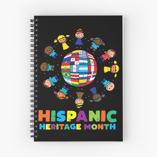 Item preview, Kids Around Globe Hispanic Flags Heritage Month designed and sold by CarlaHerold.