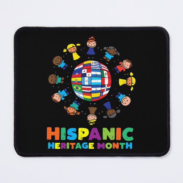 Item preview, Kids Around Globe Hispanic Flags Heritage Month designed and sold by CarlaHerold.