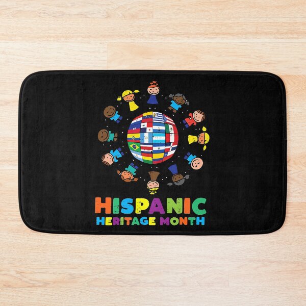 Item preview, Kids Around Globe Hispanic Flags Heritage Month designed and sold by CarlaHerold.