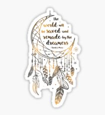 The world will be saved Sticker