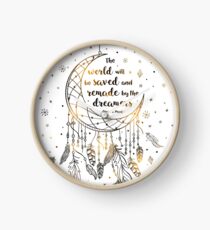 The world will be saved Clock