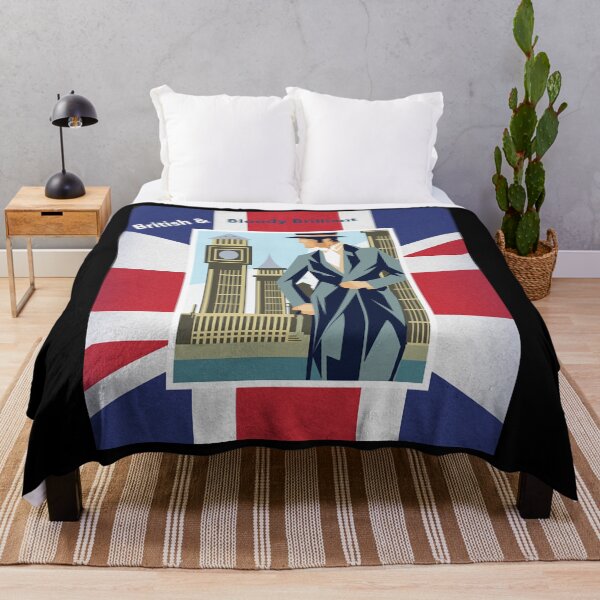 Item preview, British & Bloody Brilliant Classic T-Shirt designed and sold by DemontMoring.