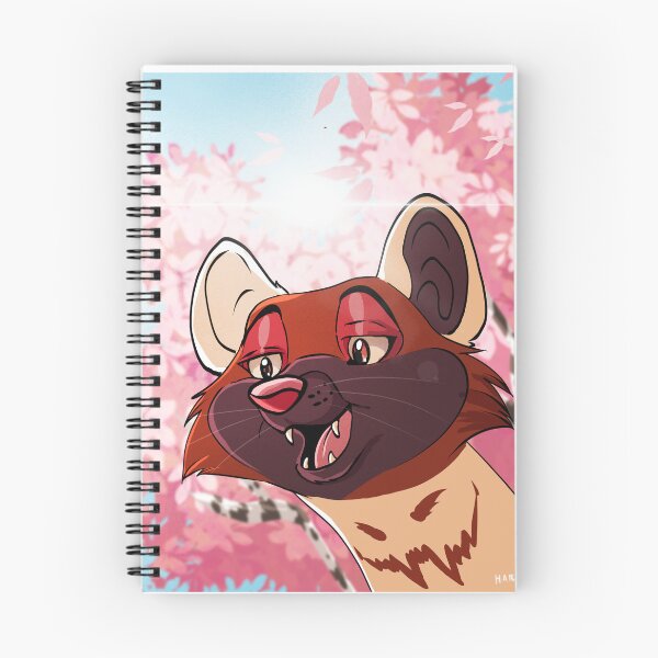Item preview, Pink Cherry Blossom Pine Marten designed and sold by HarpWyrmDraws.
