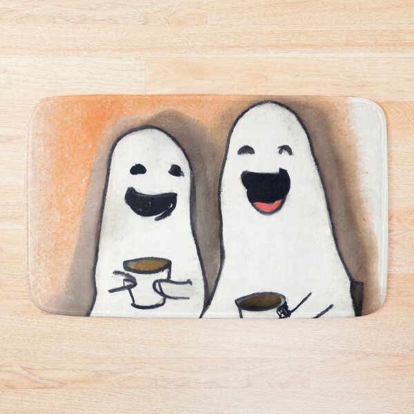 Artikelvorschau, Glückliche Geister, die Kaffee trinken entworfen und verkauft von priddypaintings.