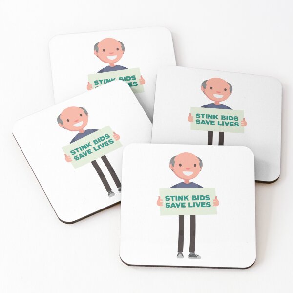Item preview, Stink Bids Save Lives designed and sold by Bruce Frommert.