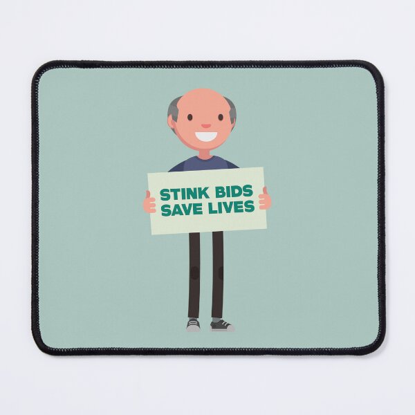 Item preview, Stink Bids Save Lives designed and sold by Bruce Frommert.