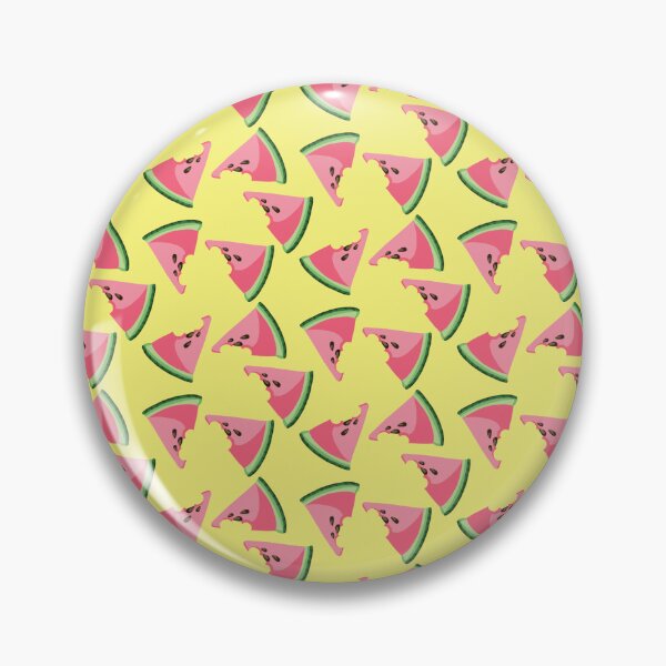 Artikelvorschau, Wassermelonenscheiben auf Gelb entworfen und verkauft von MakerOfPaper.