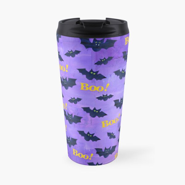 Boo! Bats Galore Travel Coffee Mug