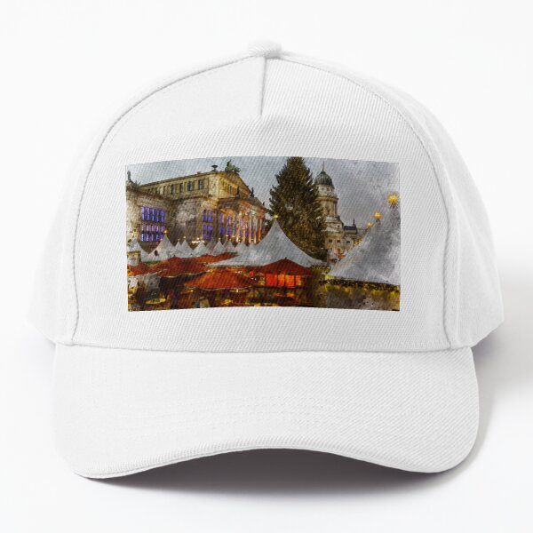 Artikel-Vorschau von Festlicher Berliner Weihnachtsmarkt Aquarell, designt und verkauft von TwoSmallPtatoes.