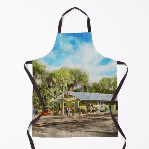 Item preview, Train Station - New Smyrna Train Station 1904 designed and sold by Mike Savad Photography.