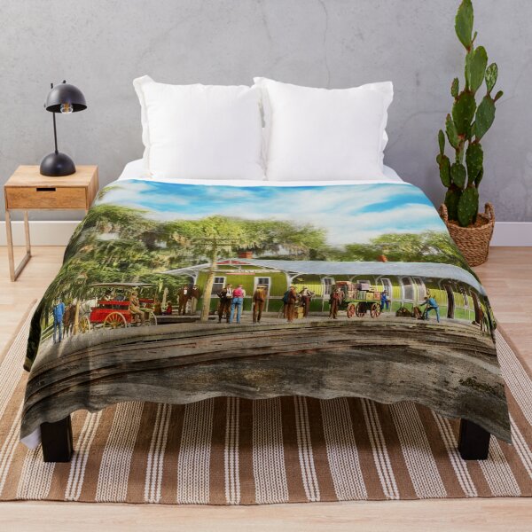 Item preview, Train Station - New Smyrna Train Station 1904 designed and sold by Mike Savad Photography.