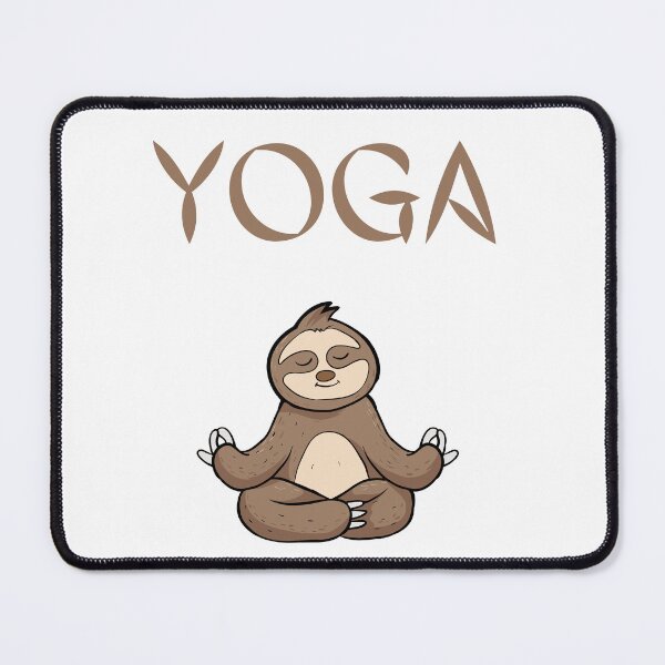 Item preview, Yoga Sloth designed and sold by TubularTees.