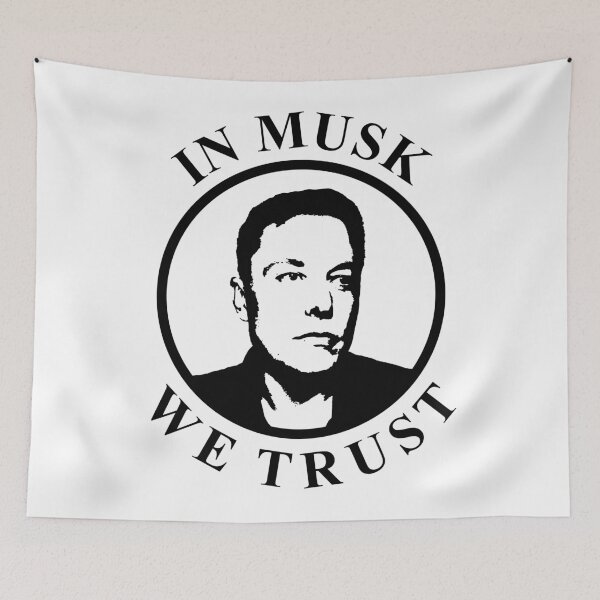 Item preview, In Musk We Trust designed and sold by lurchmerch.
