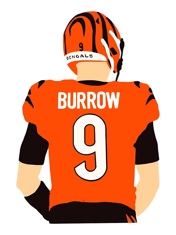 SUPERSTAR BENGALS QUARTERBACK JOE BURROW 13”x19” COMMEMORATIVE POSTER