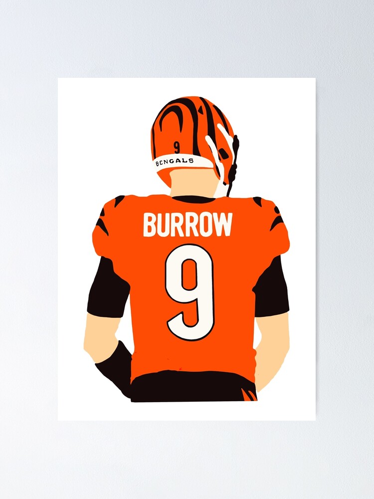 Download Joe Burrow Bengals Team Poster Wallpaper