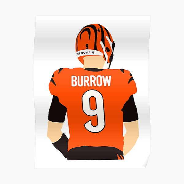 2022 Cincinnati Bengals Custom Joe Burrow Super Bowl LVI Mini Helmet