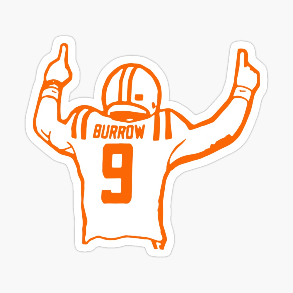 Joe Burrow 9 Poster for Sale by CliffTamas