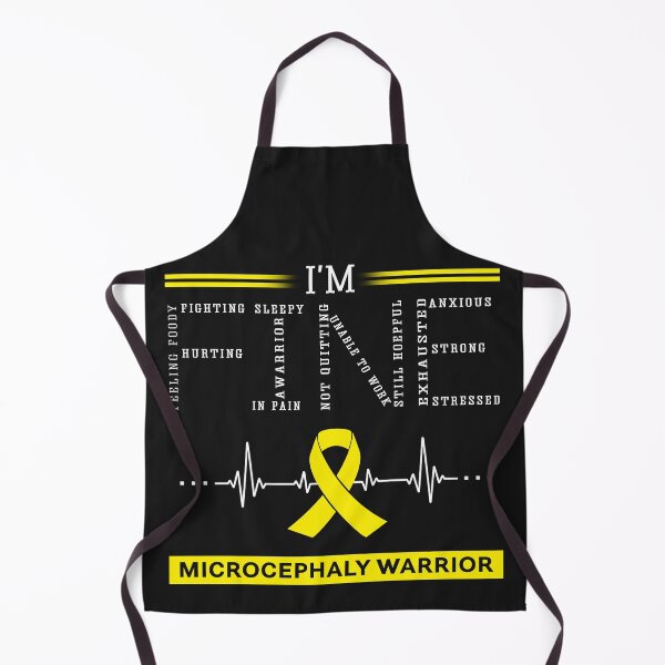Item preview, I'm Fine Microcephaly Warrior Support Microcephaly Awareness Gifts designed and sold by rechardtee.
