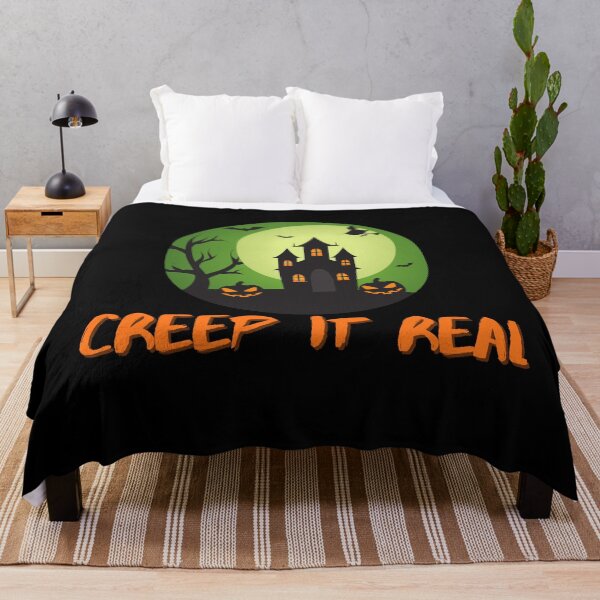 Item preview, Creep It Real- Funny Halloween Spirt Party T-Shirt designed and sold by House-Of-Pinto.