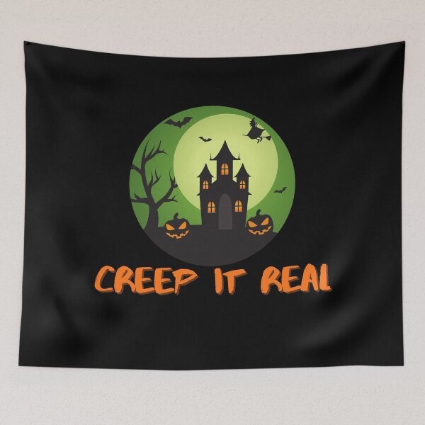 Item preview, Creep It Real- Funny Halloween Spirt Party T-Shirt designed and sold by House-Of-Pinto.