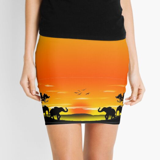 A MEETING OF MINDS Mini Skirt