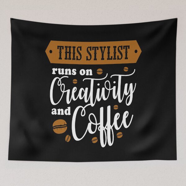 Item preview, coffee quotes for coffee lovers designed and sold by Phoenix-Fire1.