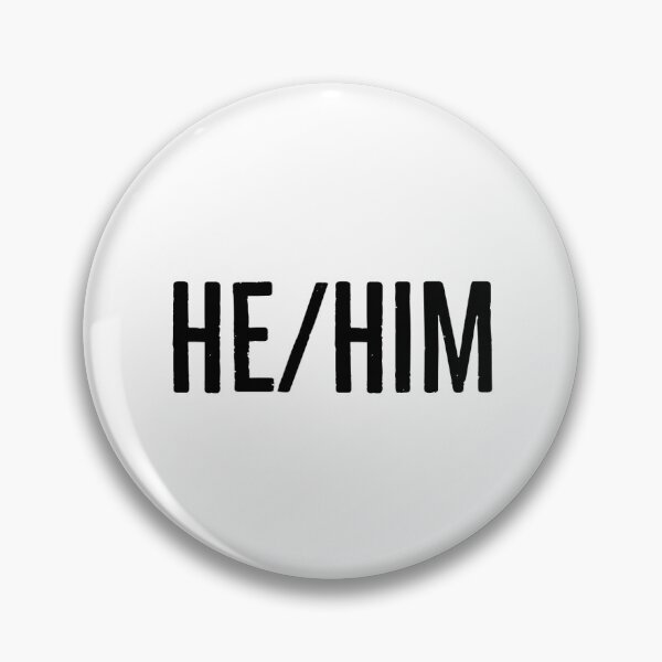 Item preview, He/Him Pronouns designed and sold by semioddfinds.