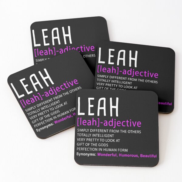 Item preview, Womens Personalized Name Description Leah designed and sold by Xaviermacdonald.