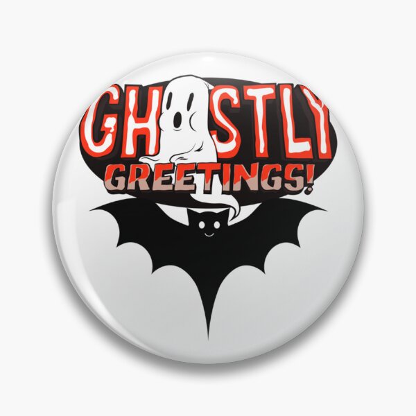 Item preview, Ghostly Greetings   halloween monster dragon designed and sold by HarryBlum.