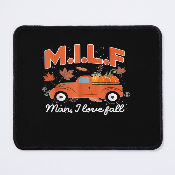 Item preview, Milf-Man-I-Love-Fall-Funny-Seasonal-Truck-Pumpkin-Autumn designed and sold by Thare65tw.