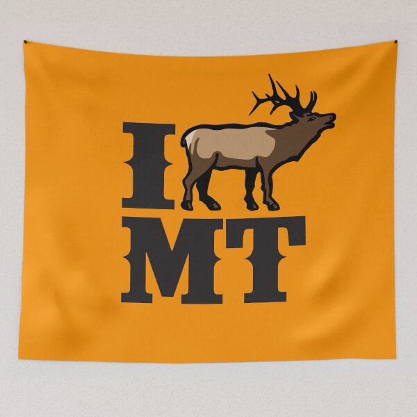 Item preview, I Love Montana Elk designed and sold by DOODL.