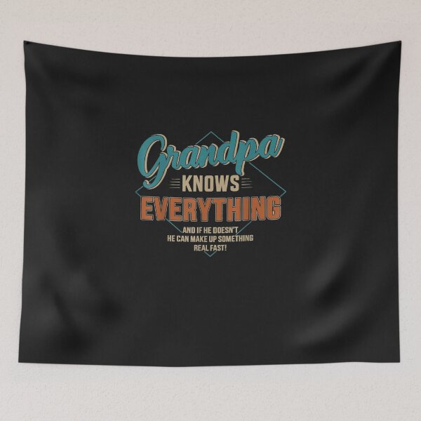 Item preview, grandpa knows everything designed and sold by nnguyen2771985.