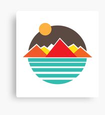 Retro outdoors Canvas Print