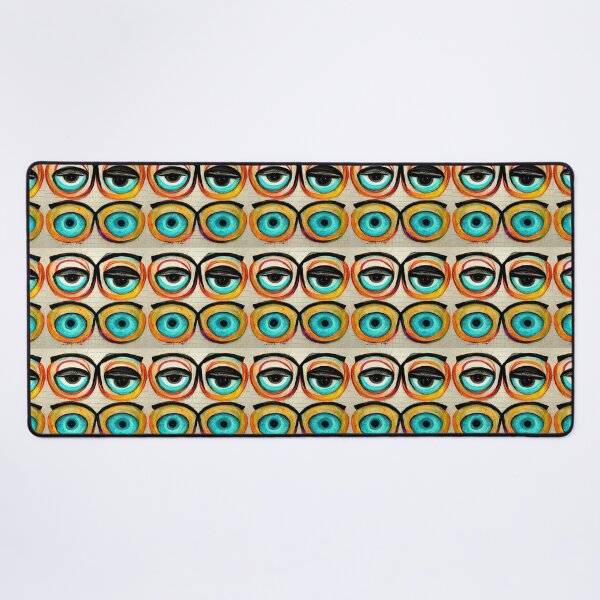 Item preview, Four Eyes Are Watching You Minimal Abstract designed and sold by thewishdesigns.