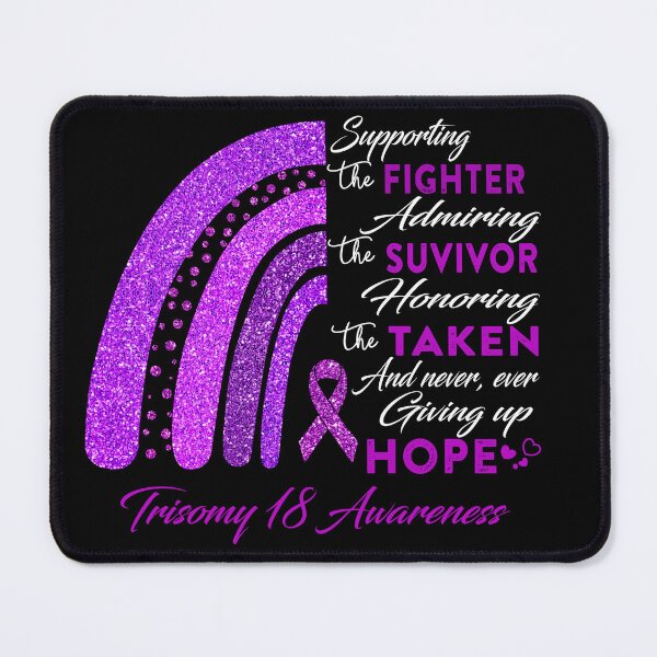 Item preview, Trisomy 18 Warrior Supporting Fighter Trisomy 18 Awareness designed and sold by Gillosina.