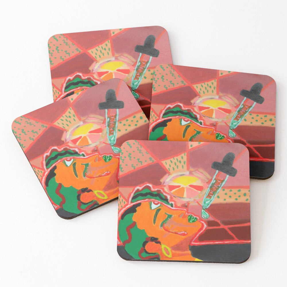Item preview, Coasters (Set of 4) designed and sold by RaesVioletWords.