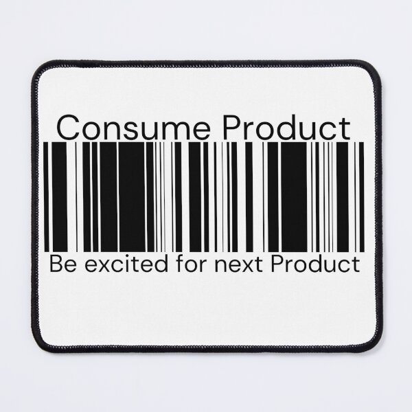 Item preview, Consume Product barcode designed and sold by lovelylavenderJ.